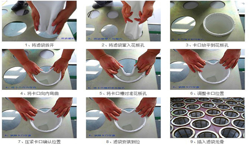 除尘器布袋更换步骤图片